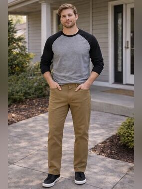 Levis 511 Slim Tech High Stretch Mens Pants 31 x 30 Brown Walnut NWT